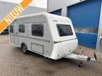 GLOEDNIEUWE Eriba Novaline 470, Caravans en Kamperen, Bedrijf, 5 tot 6 meter, Eriba, Tot en met 4