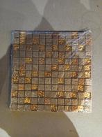 Mooi mozaïek goud 17 matjes 30x30cm- Nieuw!, Ophalen, Nieuw, 20 tot 40 cm, Minder dan 5 m²