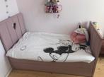 Peuterbed Steigerhout, Ophalen, Gebruikt, 70 tot 85 cm, Lattenbodem