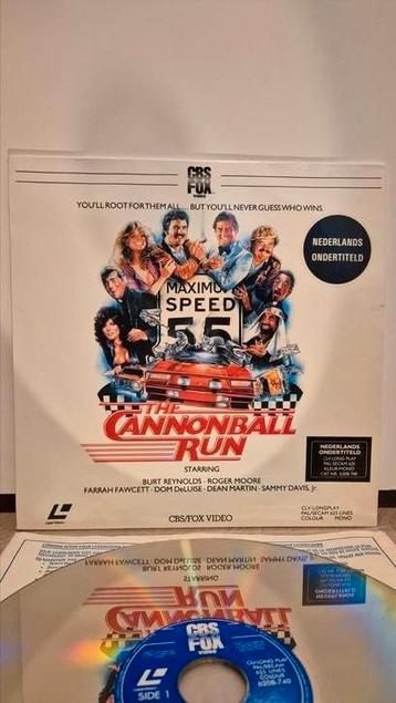The Cannonball Run Laserdisc beschikbaar voor biedingen