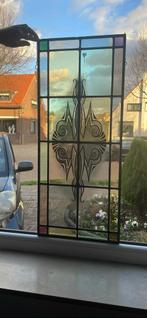 Glas in lood raamhanger, Doe-het-zelf en Verbouw, Glas en Ramen, Ophalen, Zo goed als nieuw, Minder dan 80 cm, Glas in lood