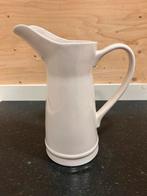 Lampetkan vaas wit, Wit, Aardewerk of Porselein, Ophalen of Verzenden, Zo goed als nieuw