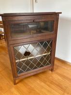 Antieke kast, (doorgeef) kast met klep, beide kanten deur, Antiek en Kunst, Ophalen