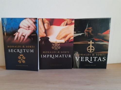 Rita Monaldi & F.P. Sorti - Secretum & Imprimatur & Veritas, Boeken, Thrillers, Zo goed als nieuw, Ophalen of Verzenden