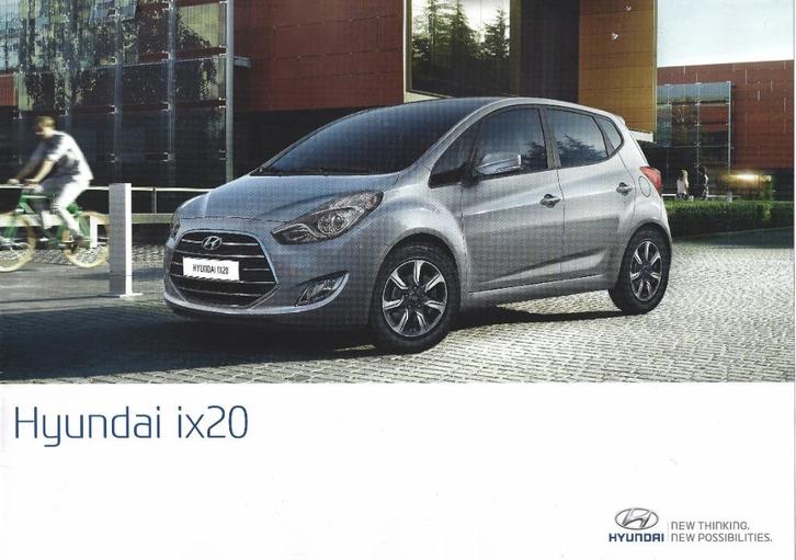 Brochure Hyundai iX20 2016, Boeken, Auto's | Folders en Tijdschriften, Zo goed als nieuw, Overige merken, Ophalen of Verzenden