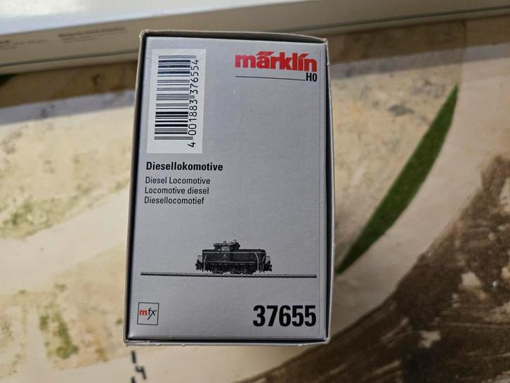 Märklin Diesellokomotief 37655 - Nieuwstaat, Hobby en Vrije tijd, Modeltreinen | H0, Zo goed als nieuw, Locomotief, Wisselstroom