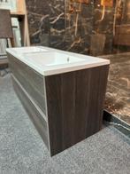 Badmeubel 120 cm Brauer Viola oak van €1695 nu afhaal €650, Huis en Inrichting, Badkamer | Badkamermeubels, Ophalen, 100 tot 150 cm