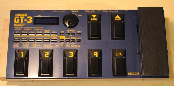 Boss GT-3 Gitaar effectprocessor., Muziek en Instrumenten, Effecten, Gebruikt, Multi-effect, Ophalen