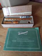 Houten sopraan blokfluit merk: Roessler-Scholar, Ophalen, Sopraan of Sopranino