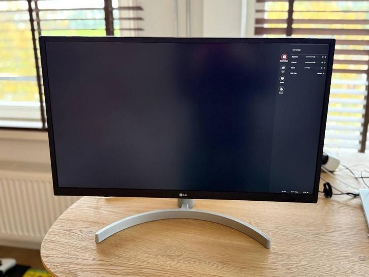 LG 27" 4K Monitor – Uitstekende Staat, Computers en Software, Monitoren, Zo goed als nieuw, 60 Hz of minder, DisplayPort, HDMI