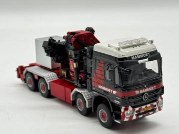 WSI MERCEDES BENZ TITAN 8x8 autolaadkraan MAMMOET beschikbaar voor biedingen