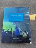 Inleiding Sport & Recht, Ophalen of Verzenden, Alpha, HBO