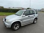 Suzuki Grand Vitara 2.0 5D 2004 Grijs, Auto's, Stof, 1995 cc, Zwart, 4 cilinders
