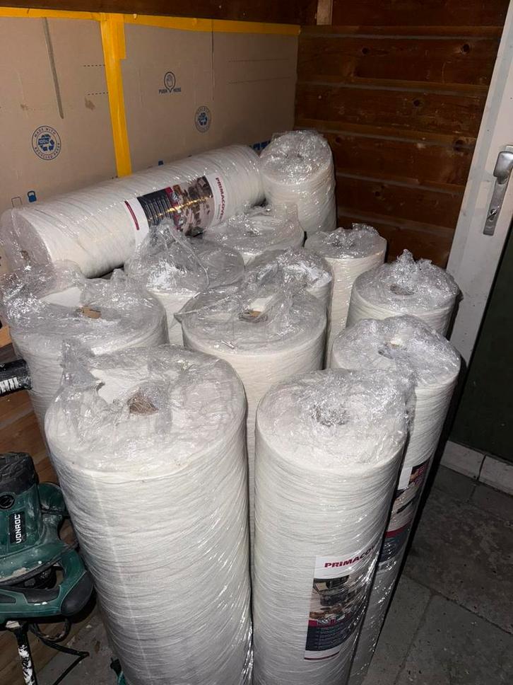 Stucloop Primafix - 11 Rollen!, Doe-het-zelf en Verbouw, Verf, Beits en Lak, Nieuw, Wit, Ophalen