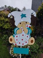 babybordverhuur westervoort, tutbeer groen, geboorteborden, Ophalen, Nieuw, Geboortebord