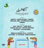 2 kaarten beschikbaar Noart festival zaterdag 26 juli, Tickets en Kaartjes