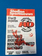 Feyenoord AD Toernooi 1984 - Programma, Verzamelen, Sportartikelen en Voetbal, Ophalen of Verzenden, Gebruikt, Feyenoord, Boek of Tijdschrift