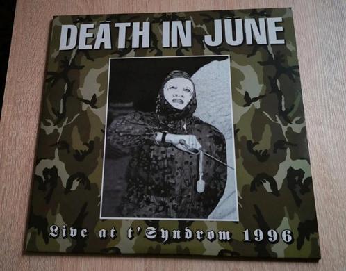 Death In June - Live At T'Syndrom 1996 - 2LP Brown - Neofolk, Cd's en Dvd's, Vinyl | Overige Vinyl, Zo goed als nieuw, 12 inch