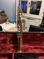 Sopraan saxofoon Yamaha  YSS 475, Muziek en Instrumenten, Blaasinstrumenten | Saxofoons, Ophalen of Verzenden, Zo goed als nieuw