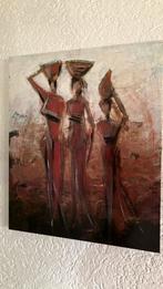 Schilderij Afrika. Doek op houten frame., Ophalen, Schilderij