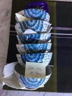 6 x prachtige porcelein kommen. ZGAN., Ophalen of Verzenden, Zo goed als nieuw, Kom(men), Overige stijlen