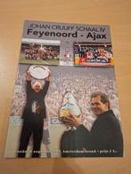 Johan Cruijff Schaal IV Feyenoord - Ajax Programma, Verzamelen, Sportartikelen en Voetbal, Verzenden, Zo goed als nieuw, Ajax