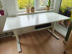 IKEA Skarsta Zit-Sta Bureau 160x80, Ophalen, In hoogte verstelbaar, Gebruikt, Bureau