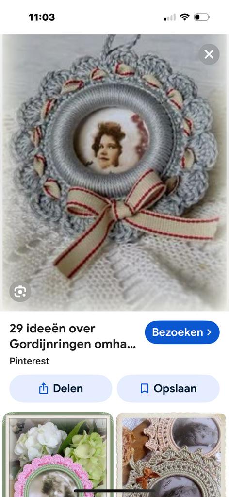 Houten gordijn ringen, Huis en Inrichting, Stoffering | Gordijnen en Lamellen, Ophalen of Verzenden, Zo goed als nieuw, Minder dan 100 cm