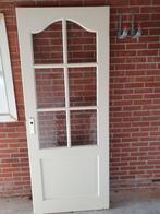 2 opdek binnendeuren plus meterkast deur inclusief spiegel, Doe-het-zelf en Verbouw, Deuren en Horren, Glas, Ophalen of Verzenden