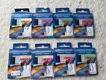 adv 118 / NIEUW set 8 onderlijnboekjes DAM forel beschikbaar voor biedingen