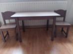 IKEA Kinder Tafel met Stoelen - Bruin, Ophalen, Gebruikt, Tafel(s) en Stoel(en)