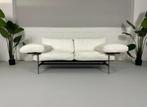 B&B Italia Diesis Designer Merk Bank Wit Leer Klassiek, B&B Italia, Gebruikt, Tweepersoons, Ophalen of Verzenden