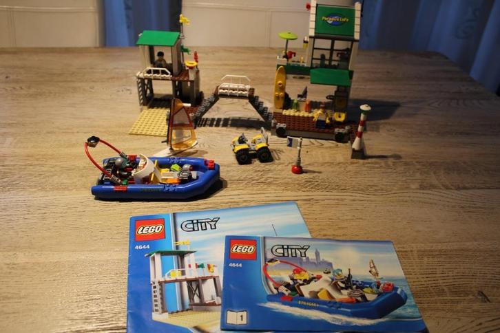 Lego City Watersport Strandpromenade 4644, Kinderen en Baby's, Speelgoed | Duplo en Lego, Gebruikt, Lego, Complete set, Ophalen of Verzenden