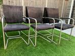 Set van 6 comfortabele designs stoelen, Ophalen, Zwart, Design, Stof