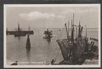 zoutkamp haven  met aankomst schip  vooruitgang 3, Verzenden, 1940 tot 1960, Ongelopen, Groningen