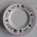 4 Wedgwood Windsor Christmas ontbijt  bord, Huis en Inrichting, Keuken | Servies, Ophalen of Verzenden, Zo goed als nieuw, Bord(en)