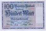 Duitsland 100 mark bayerische notenbank 1922 ~ ps-923, Postzegels en Munten, Bankbiljetten | Europa | Niet-Eurobiljetten, Duitsland