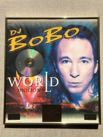 DJ Bobo - World In Motion - Officiële award – 1996 beschikbaar voor biedingen