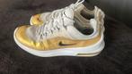 Nike Air Axis maat 38 goud/wit, Gedragen, Nike Air Axis, Ophalen of Verzenden, Wit