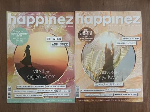 HAPPINEZ - Gids in spiritualiteit en geluk - 2 exemplaren, Boeken, Tijdschriften en Kranten, Nieuw, Lichaam en Geest, Ophalen of Verzenden