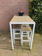 Bar setje, Huis en Inrichting, Tafels | Statafels, Ophalen, Gebruikt