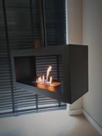 Stalen hangende bio-ethanol haard sfeerhaard, overkapping, Ophalen of Verzenden, Nieuw, Hangende haard, Gelhaard