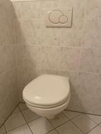 Sphinx wandtoilet, diepspoel, gebroken wit, Ophalen, Gebruikt, Steen, Toilet