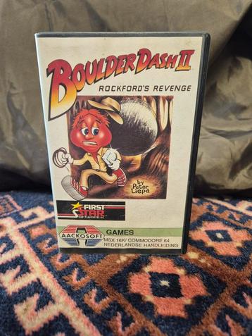 Boulder Dash II - Rockford's Revenge (MSX/C64) beschikbaar voor biedingen