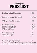 Nagelsalon mijdrecht, Sieraden, Tassen en Uiterlijk, Uiterlijk | Cosmetica en Make-up, Verzenden, Nieuw, Handen en Nagels