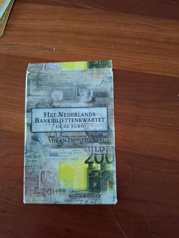 Kwartet Nederlandse Bankbiljetten met Euro beschikbaar voor biedingen