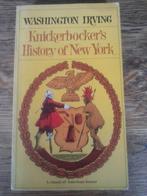 W. Irving, Knickerbocker's History of New York 19e e satire, Gelezen, Ophalen of Verzenden, Washington Irving, Fictie