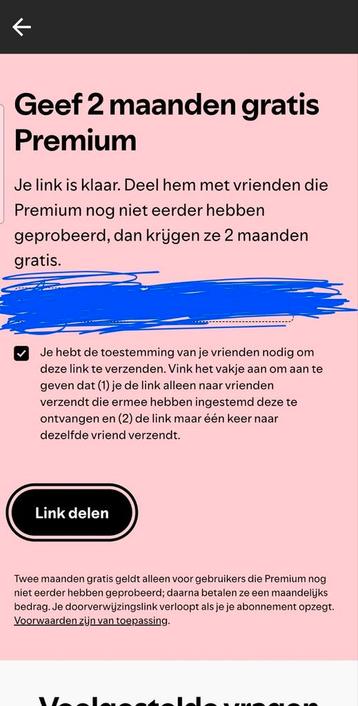 2 maanden spotify premium beschikbaar voor biedingen