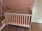Beige ledikant 120x60, Ophalen, Zo goed als nieuw, Ledikant