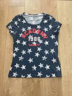 Blauw met wit T-shirt van Miss America maat S, Blauw, Ophalen of Verzenden, Zo goed als nieuw, Miss America